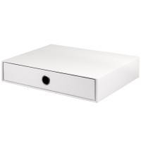 1er Schubladenbox für A4, Weiß