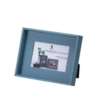 Bilderrahmen für Fotos 10x15 cm, Denim-Blau