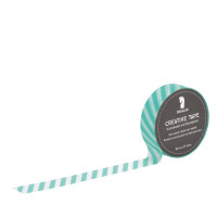 Washi Tape, Querstreifen, Mint Washi Tape, Querstreifen, Mint