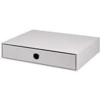 1er Schubladenbox für A4, Stone-Grau