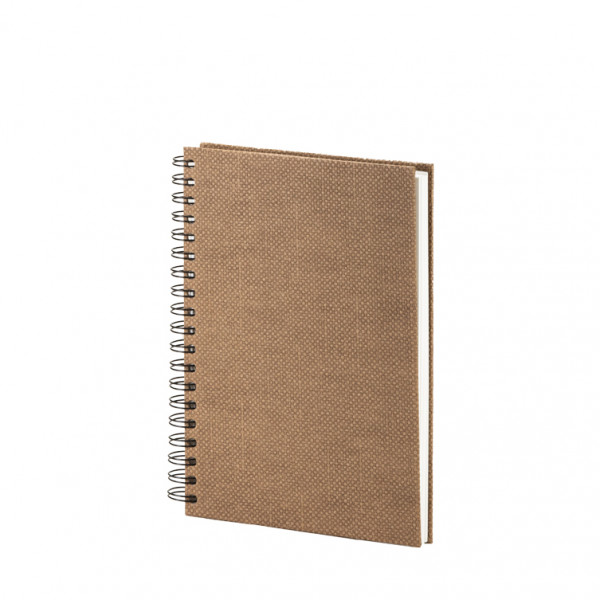 Notizbuch A5+, Haselnuss/Braun